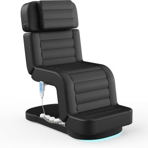 Fully Electric Spa Table Chair with LED Light, 3 Motor Height, Backres... - Tattoo Bed | Nova Spa Equipment
