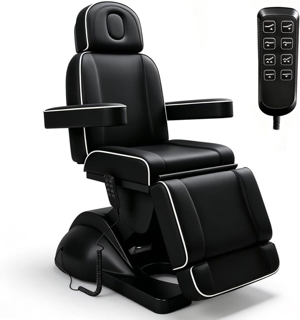 Full Electric Massage Table with Lift,Whole Piece 3 Motor Professional... - Massage Bed | Nova Spa Equipment