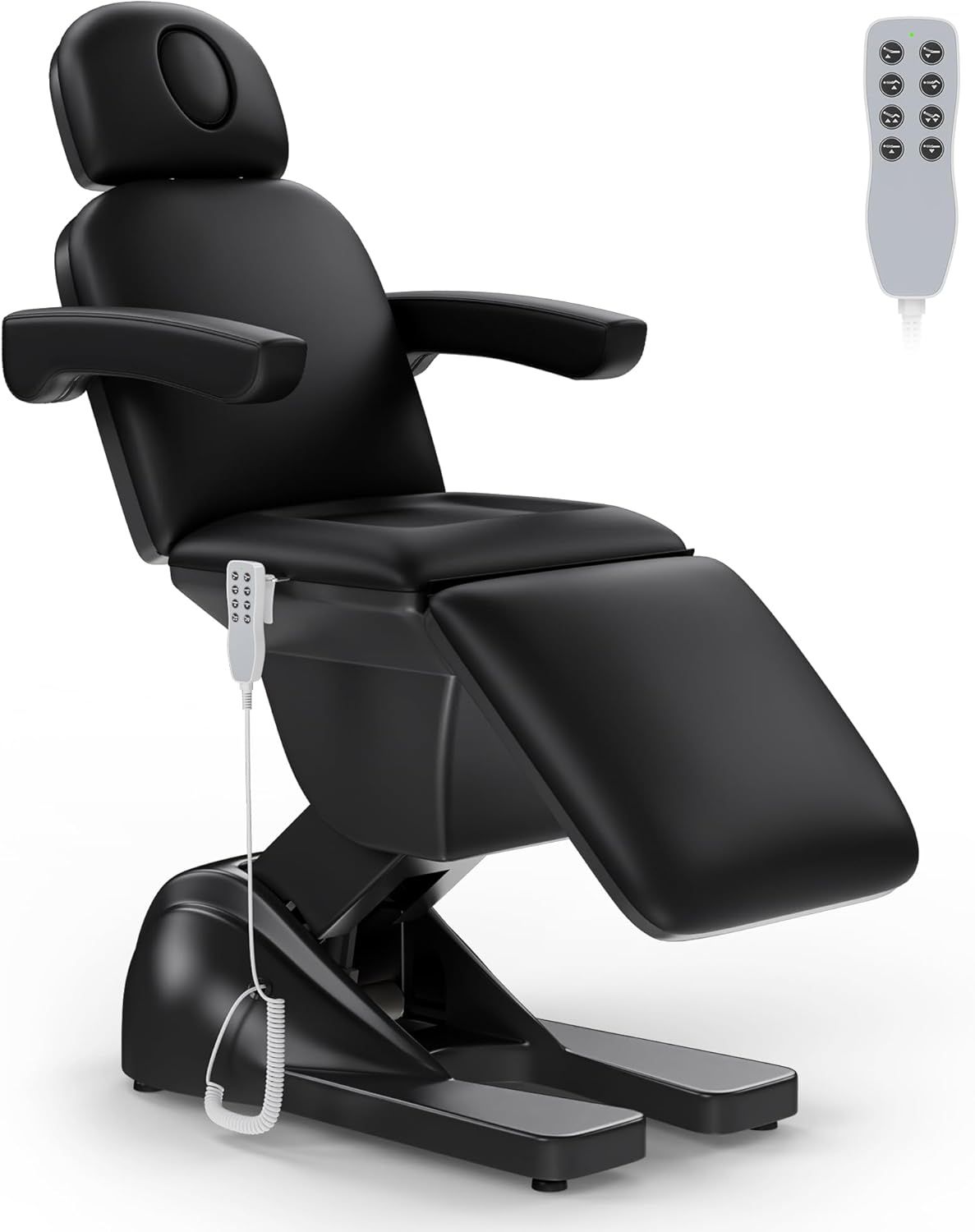 3 Motor Electric Esthetician Bed, Fully Electric Facial Chair with Adj... - Tattoo Bed | Nova Spa Equipment