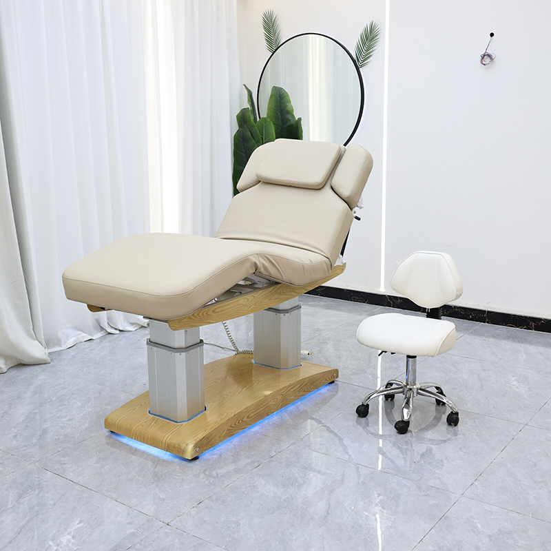Salon Furniture Modern 4 Motors Reclining Beauty Spa Lash Bed Luxury E... - Massage Bed | Nova Spa Equipment
