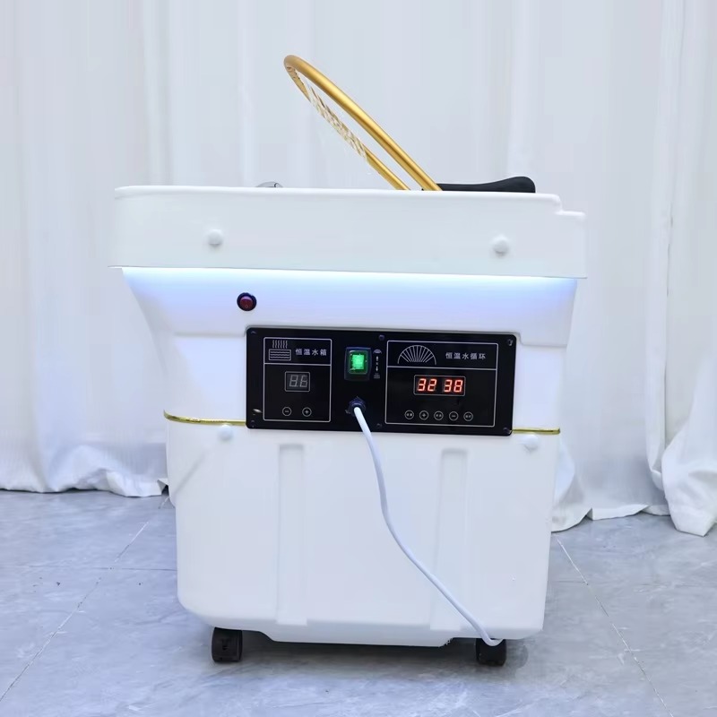 Barbershop Head Spa Equipment Portable Salon Hair Washing Sink Head Basin Hairdressers Shampoo Wash Basin