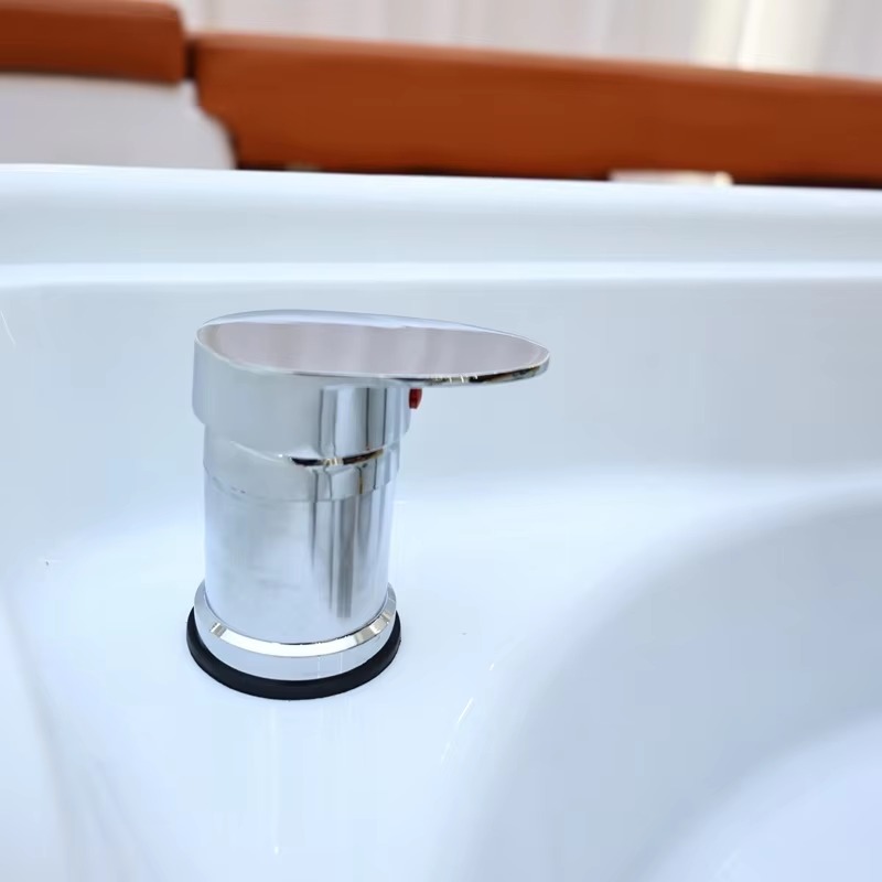 Luxury Modern Beauty Salon Spa Electric Water Circulation Hair Washing Therapy Thai Massage Laydown Shampoo Basin Bed Light