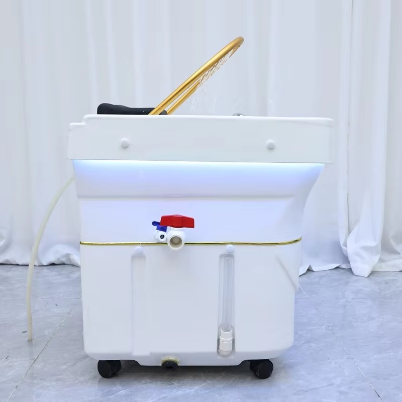 Barbershop Head Spa Equipment Portable Salon Hair Washing Sink Head Basin Hairdressers Shampoo Wash Basin