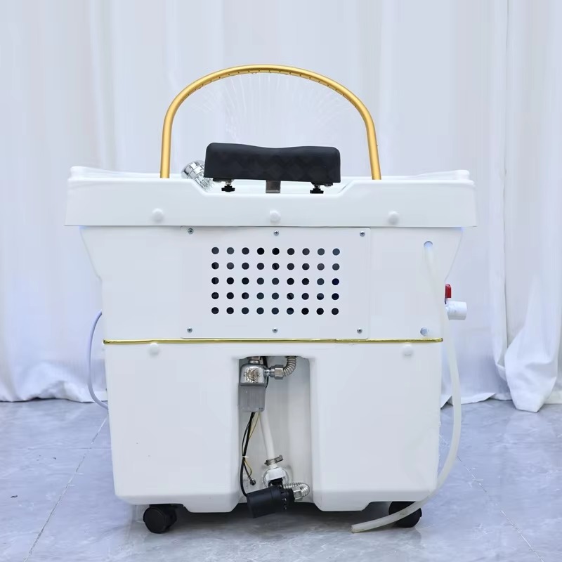 Barbershop Head Spa Equipment Portable Salon Hair Washing Sink Head Basin Hairdressers Shampoo Wash Basin