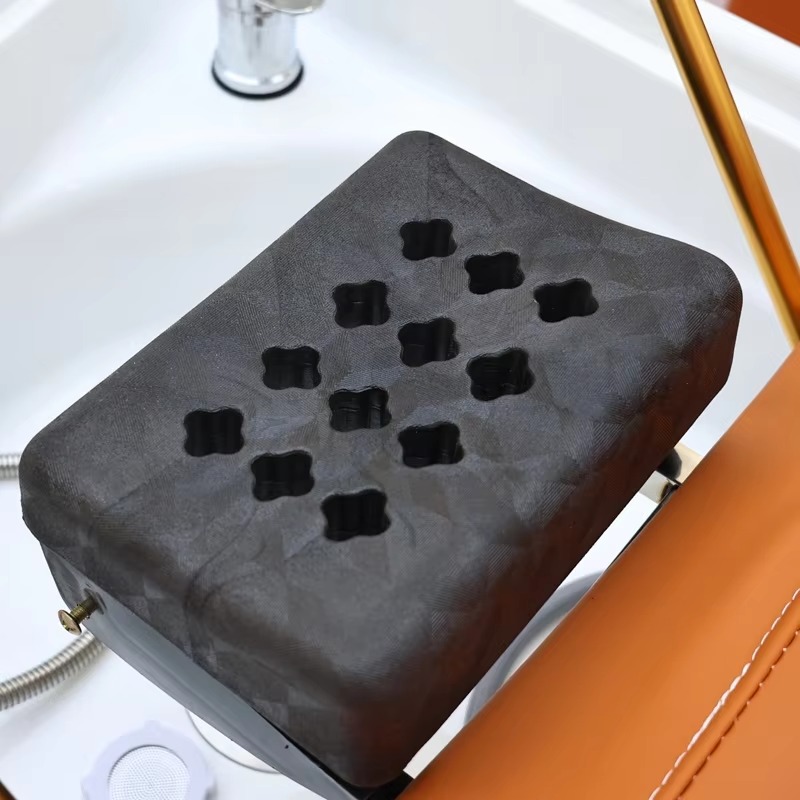 Luxury Modern Beauty Salon Spa Electric Water Circulation Hair Washing Therapy Thai Massage Laydown Shampoo Basin Bed Light