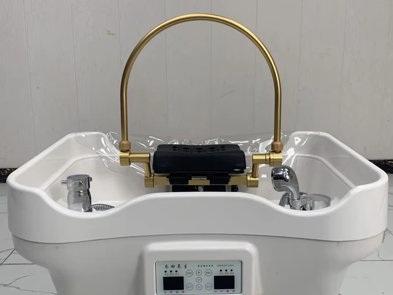 Modern Design New Model Portable Shampoo Basin Salon Hair Wash Sink with Water Tank for Smart Home Use