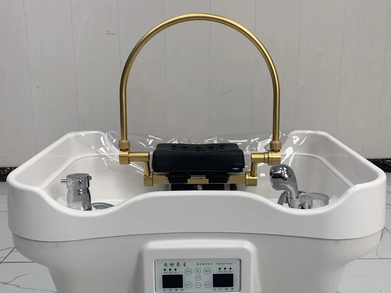 Modern Design New Model Portable Shampoo Basin Salon Hair Wash Sink with Water Tank for Smart Home Use