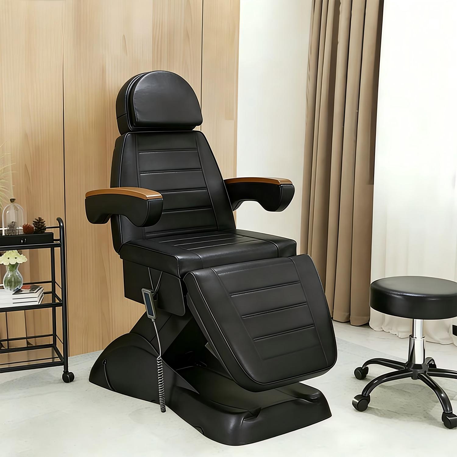 1_-from-avif-182 Classic All Black 3 Motor Beauty Massage Bed Custom Color Facial Bed M... - Tattoo Bed | Nova Spa Equipment