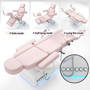 Full electrical salon beauty bed customizable colors 3 motors adjustab... - Medical Treatment Bed | Nova Spa Equipment