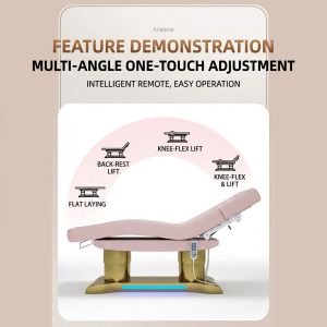 Wholesale Wide Massage Bed Height Adjustable 4-motor Table Beauty Bed ... - Massage Bed | Nova Spa Equipment