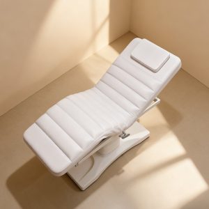 Beauty Salon Furniture White Massage Table and Bed Modern Luxury 3 Mot... - Massage Bed | Nova Spa Equipment