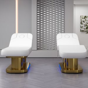 Beauty Salon Furniture Gold Base Therapy Medical Massage Table Luxury ... - Medical Treatment Bed | Nova Spa Equipment