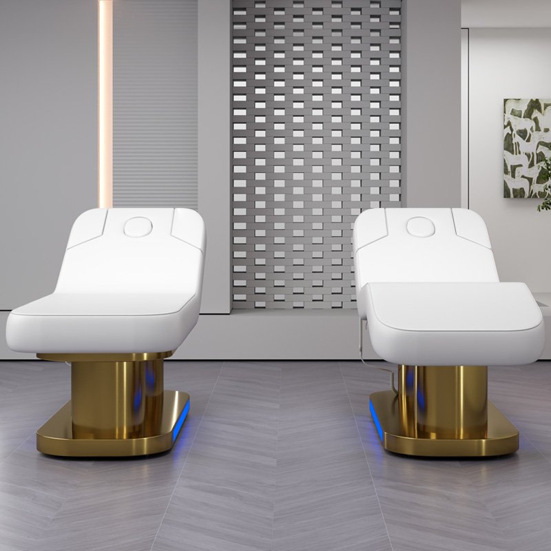 Beauty Salon Furniture Gold Base Therapy Medical Massage Table Luxury ... - Medical Treatment Bed | Nova Spa Equipment