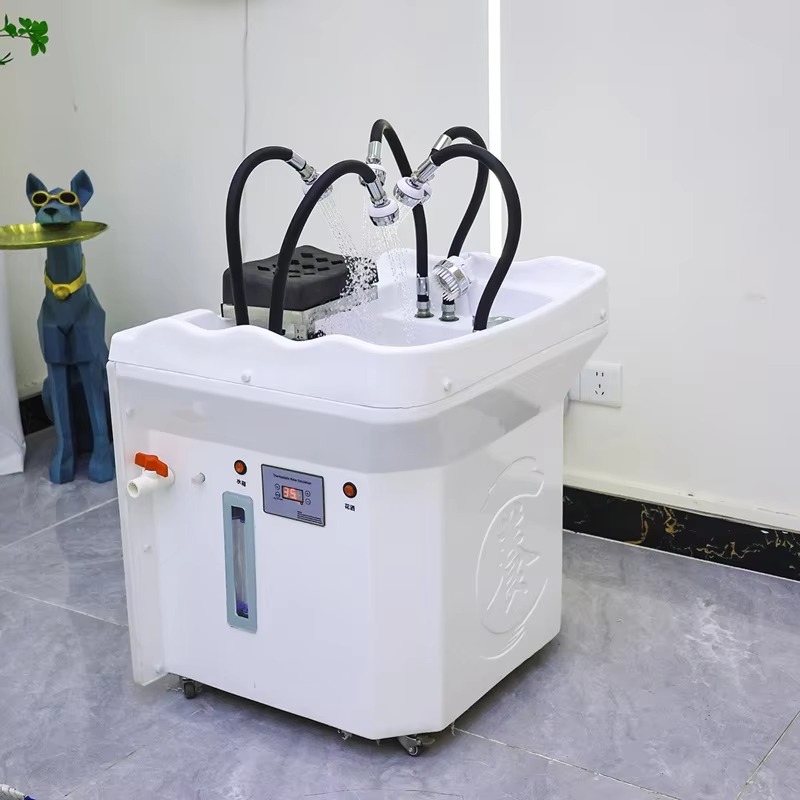 Factory Outlet Korean Hair Salon Spa Bowl Water Recycling Shampoo Bed Head Spa Equipment Shampoo Portable Shampoo Sink for Sale