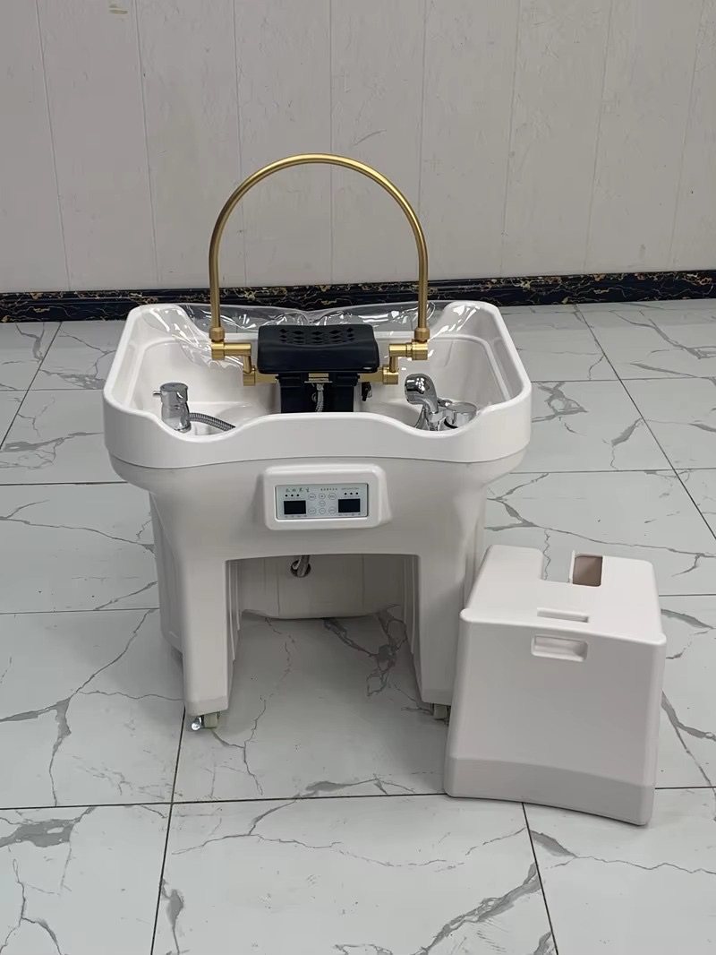 Portable Japanese Head Spa Water Therapy Thai Moden Massage Device With Convenient Shampoo Basin Portable Hair Wash Basin