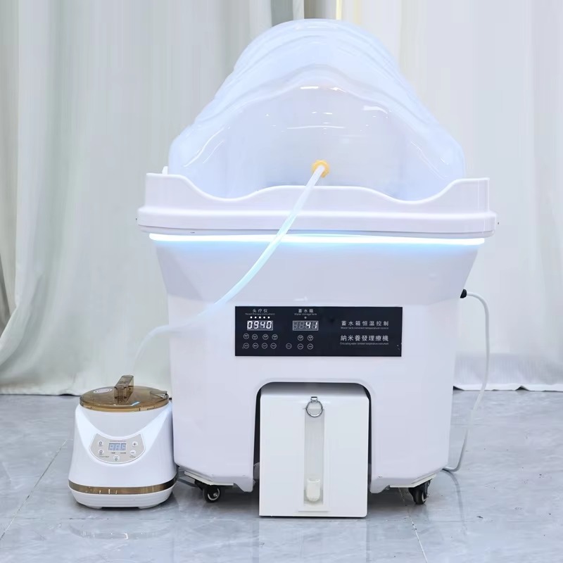 Modern Design Japanese Head Spa Basin Equipment Portable Massage Shampoo Bowl with Fumigation No Plumbing Required