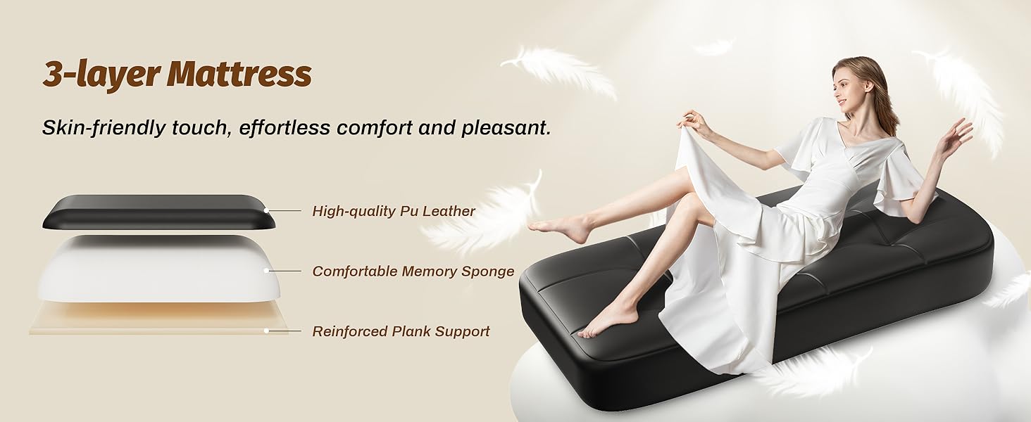 Baasha Head Spa Bed with Water Circulation, All-in-One Shampoo Bed Chair for Salons. Integrated Steam Treatment, 7-Color Light Therapy & Scalp Massage Table for Beauty
