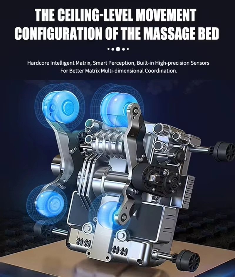 Wholesale Factory Price Barbershop Furniture Full Auto Massage Shampoo Chair Bed Luxury Airbag Hair Washing Bed with Steamer