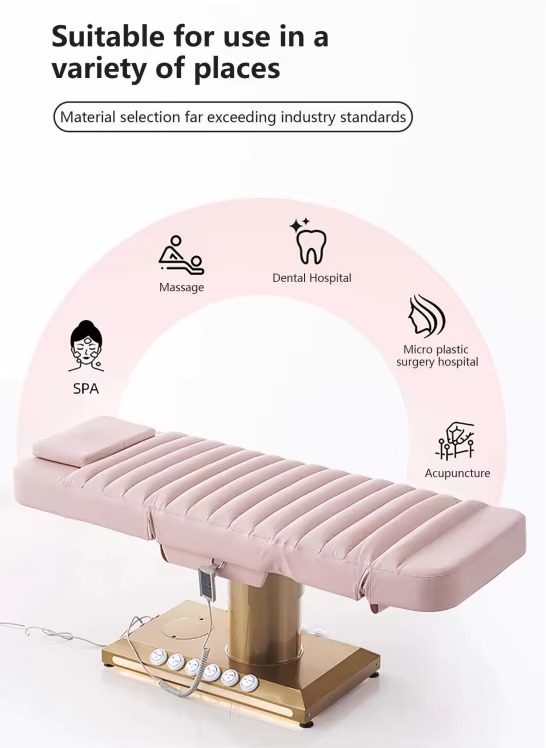 custom color luxury spa bed best price facial bed beauty for Eyelash Extensions Facials and Waxing Beauty Bed