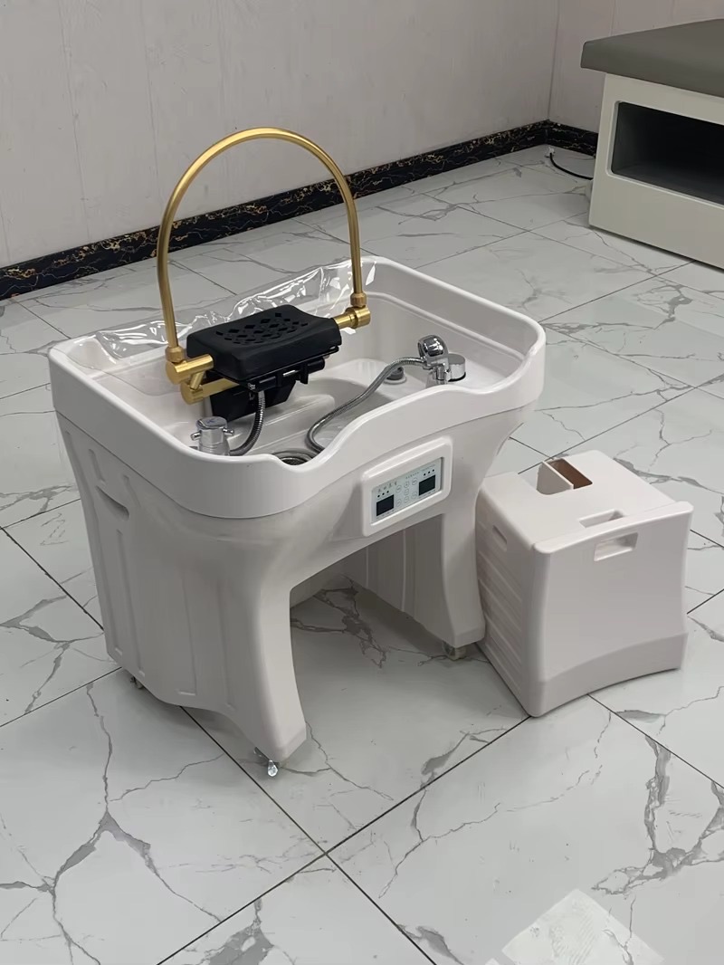 Portable Japanese Head Spa Water Therapy Thai Moden Massage Device With Convenient Shampoo Basin Portable Hair Wash Basin