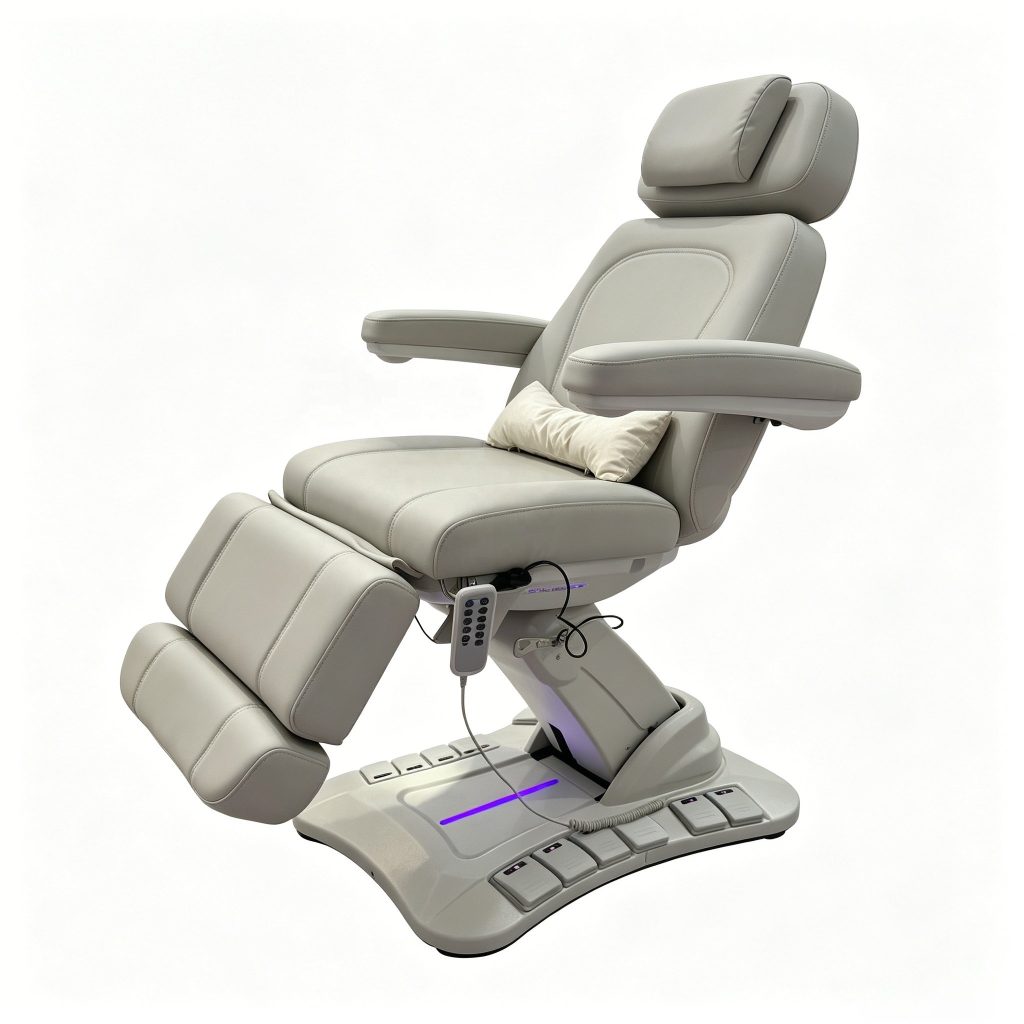 Facial Bed Electric Adjustable Massage Table 4 Motors Luxury Salon Spa... - Medical Treatment Bed | Nova Spa Equipment