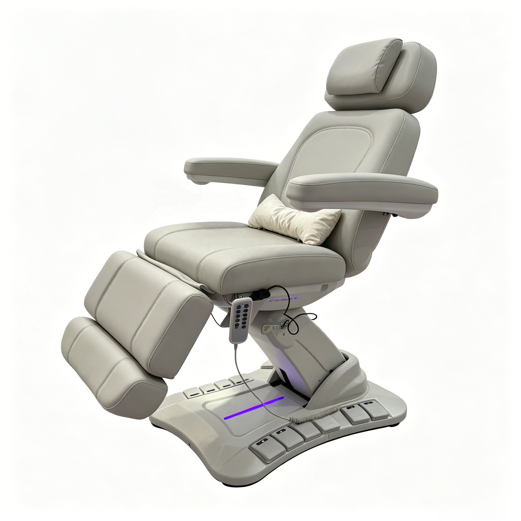 Facial Bed Electric Adjustable Massage Table 4 Motors Luxury Salon Spa... - Medical Treatment Bed | Nova Spa Equipment