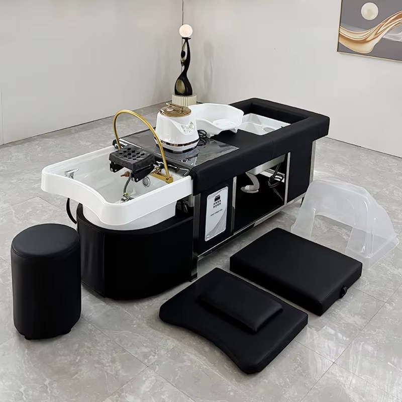 High Quality Thai Massage Shampoo Bed Head Spa Salon Furniture Foot Wash Basin Shampoo Pedicure Bed Salon Furniture