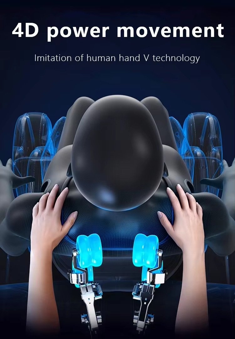 Luxurious Full Body Massage Washing Chair Bed Modern Multifunction Head Therapy Shampoo Chair with Water Circulation