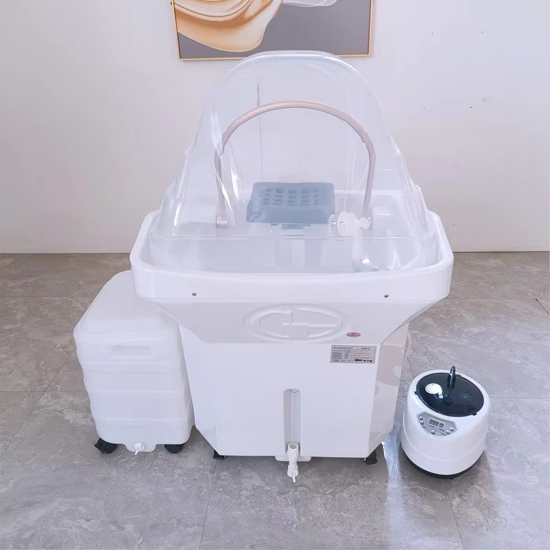 Professional Shampoo Bed Sink Portable Head Spa Hair Washing Basin No Plumbing With Water Circulation and 60L Water Storage