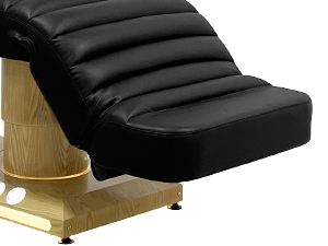 Full Electrical Massage Table, 3 Motors Facial Chair with Remote&Foot Controller,Tattoo Chair for Esthetician with Memory Foam Pillow,Beauty Bed with Removable Headrest for Spa,Salon,Waxing (Black)