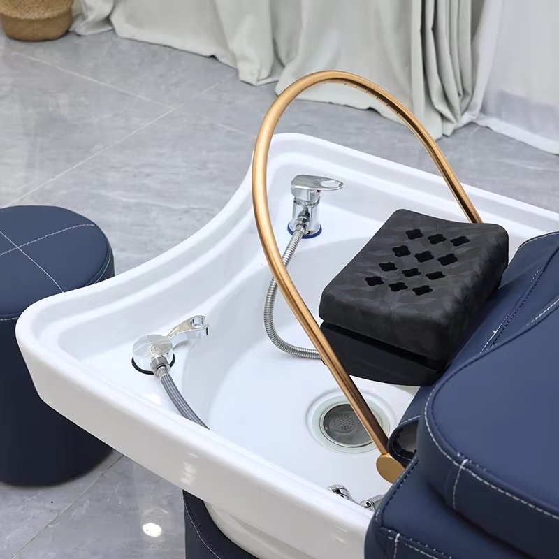 Modern Beauty Salon Furniture Multifunction Moxibustion Massage Hair Washing Chair Thai Head Spa Physical Therapy Shampoo Bed