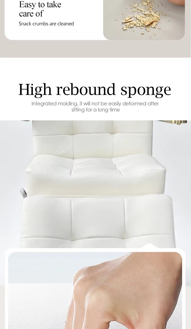 Modern White Gold Beauty Salon Furniture 3 Motors Massage Table and Bed Luxury Electric Extension Facial Spa Chair Bed