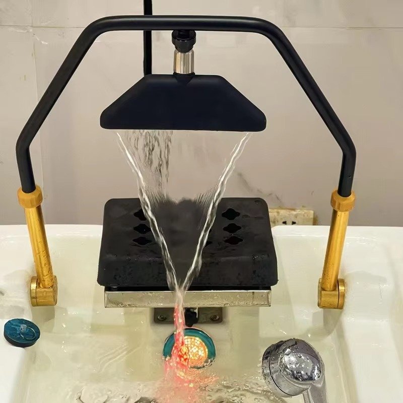Portable No Plumbing Required Water Therapy Headspa Shampoo Bowl Without Water Tank Hair Spa Basin Shampoo Sink