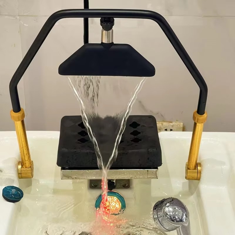 Portable No Plumbing Required Water Therapy Headspa Shampoo Bowl Without Water Tank Hair Spa Basin Shampoo Sink