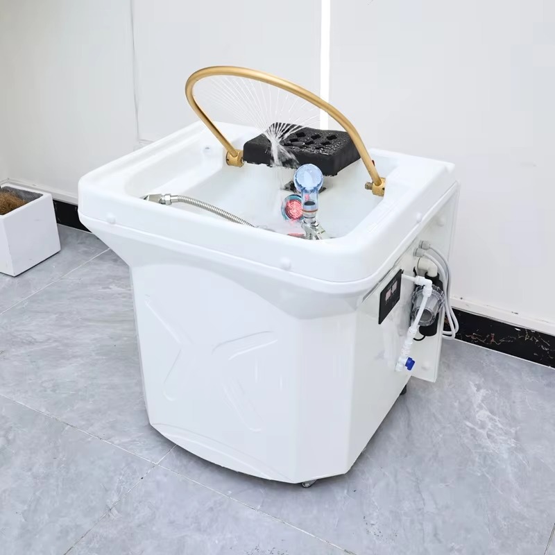 No Plumbing Portable Shampoo Hairdresser Basin Sink With Water Tank Head Spa Equipment for Beauty Salon