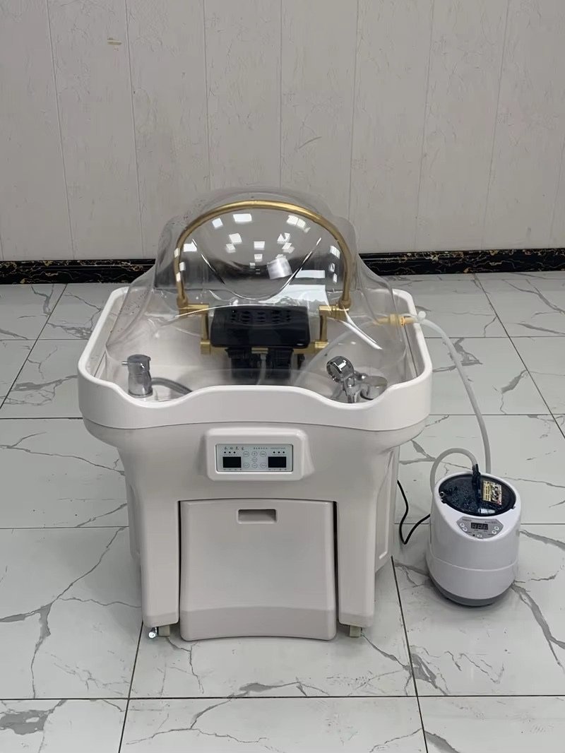 Modern Design New Model Portable Shampoo Basin Salon Hair Wash Sink with Water Tank for Smart Home Use