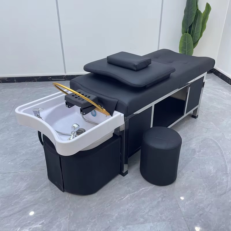 New Head Spa Separate Shampoo Basin Water Circulation Salon Washing Thai Hair Massage Shampoo Bed