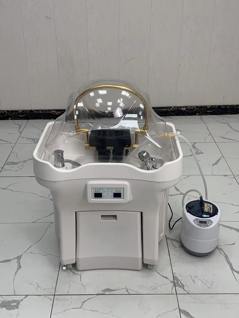 Modern Design New Model Portable Shampoo Basin Salon Hair Wash Sink with Water Tank for Smart Home Use