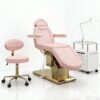 d17_main_9_1 Salon Furniture Pink Leather Facial Spa Massage Table Luxury Gold Base... - Massage Bed | Nova Spa Equipment