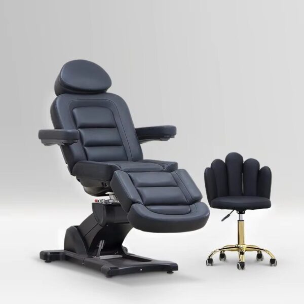 pend_main_6_1 Salon Furniture Full Black 4 Motors Electric Facial Spa Massage Table ... - Massage Bed | Nova Spa Equipment