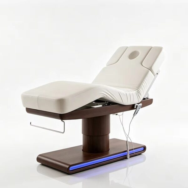 Beauty Salon Equipment Wood Grain Base Aesthetic Massage Table Luxury ... - Massage Bed | Nova Spa Equipment