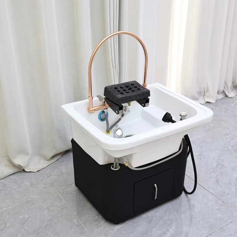 Wholesale Portable Shampoo Sink Furniture for Barber Shops & Hotels Salon Hair Beauty Salons Bowl