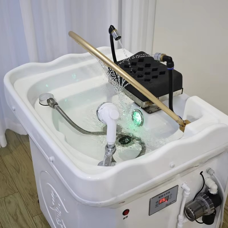 Japanese Head Spa Bowl Portable Deep Shampoo Basin Salon Hair Wash Sink with Water tank
