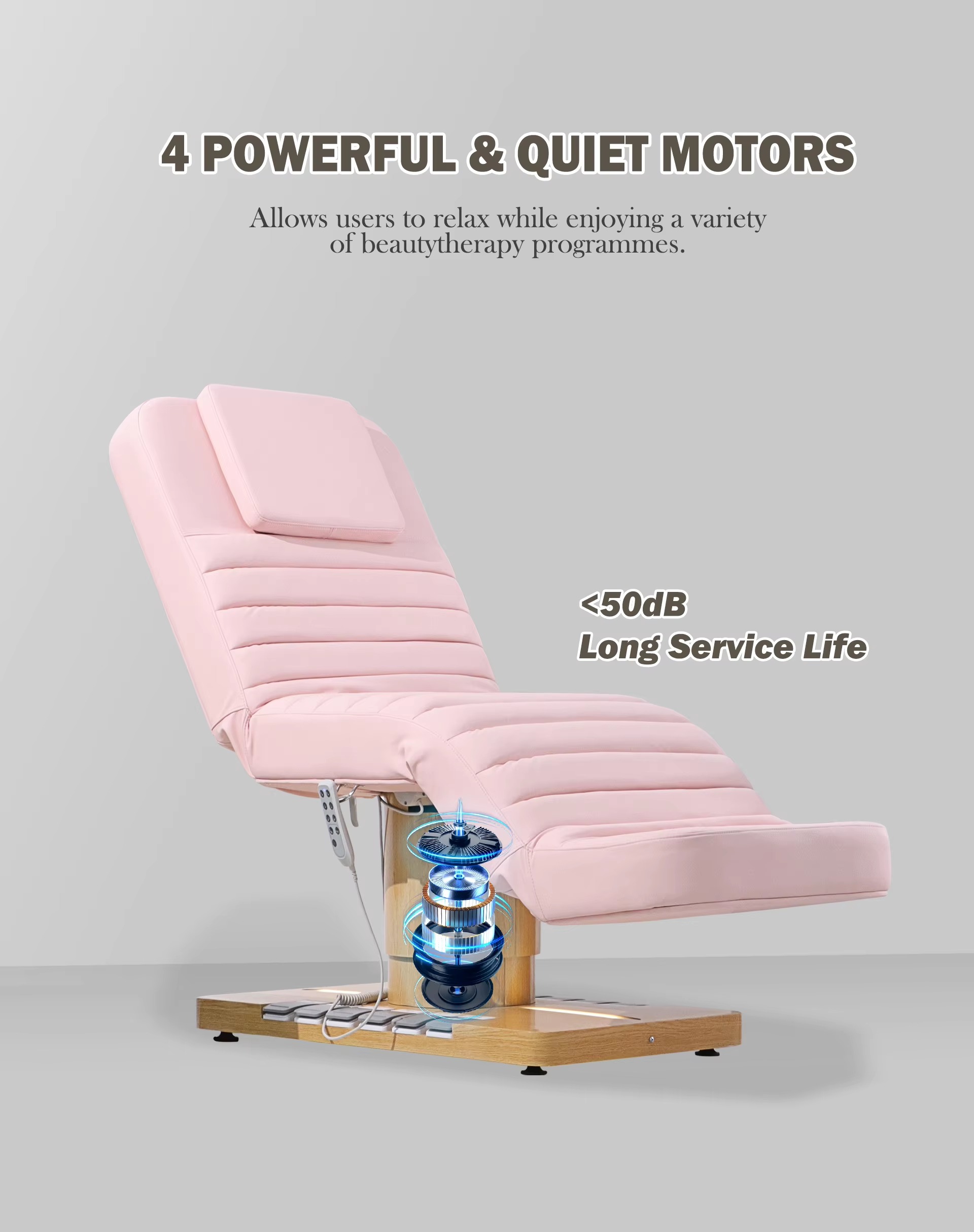Commercial Massage Table Professional OEM ODM Custom Logo CE Certified Load Test Passed ForBeauty Salon Spa Use