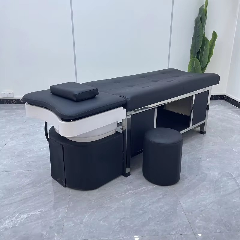 New Head Spa Separate Shampoo Basin Water Circulation Salon Washing Thai Hair Massage Shampoo Bed
