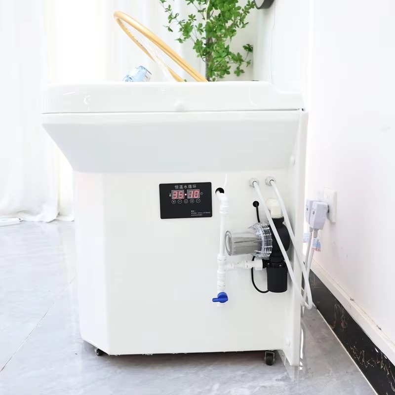 No Plumbing Portable Shampoo Hairdresser Basin Sink With Water Tank Head Spa Equipment for Beauty Salon