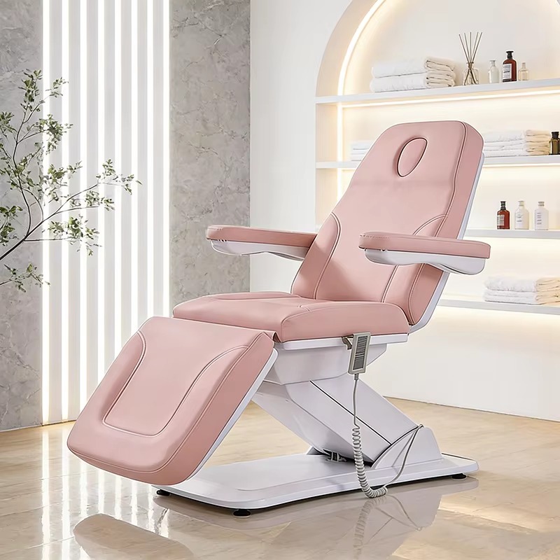Beauty Salon Furniture Extension Facial Spa Massage Table Luxury 3 Mot... - Massage Bed | Nova Spa Equipment
