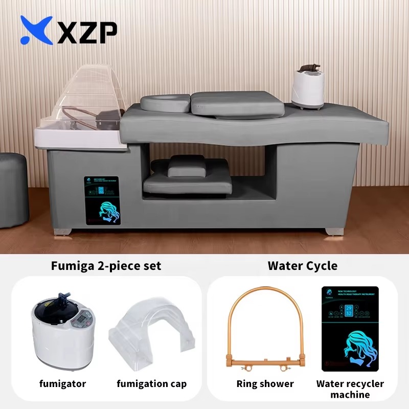 Multifunctional Beauty Salon Furniture Thai Massage Shampoo Bed Salon Spa Bed Head Spa Bed