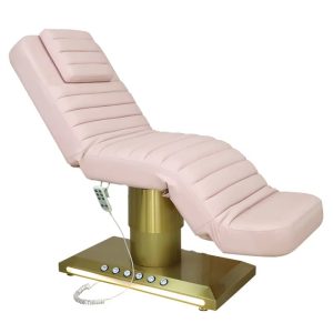 Luxury Gold Spa Salon Beauty Bed Electric Facial Massage Table Eyelash... - Massage Bed | Nova Spa Equipment
