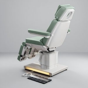 5 Motors Electric Podiatry Chair Split Leg Beauty Bed Salon Rotating ... - Medical Treatment Bed | Nova Spa Equipment